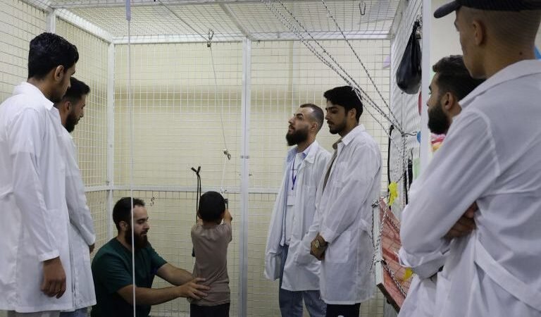 חומס: מחנה הכשרה מעשי לסטודנטים לפיזיותרפיה