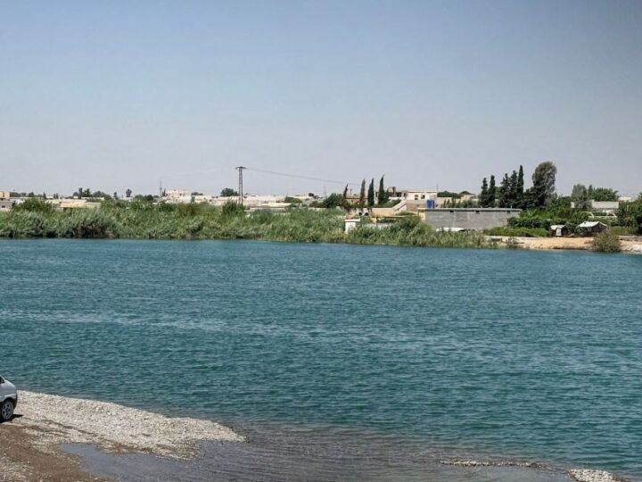 עלייה במפלס נהר הפרת בעיר א-רקה בעקבות הגדלת זרימת המים מטורקיה