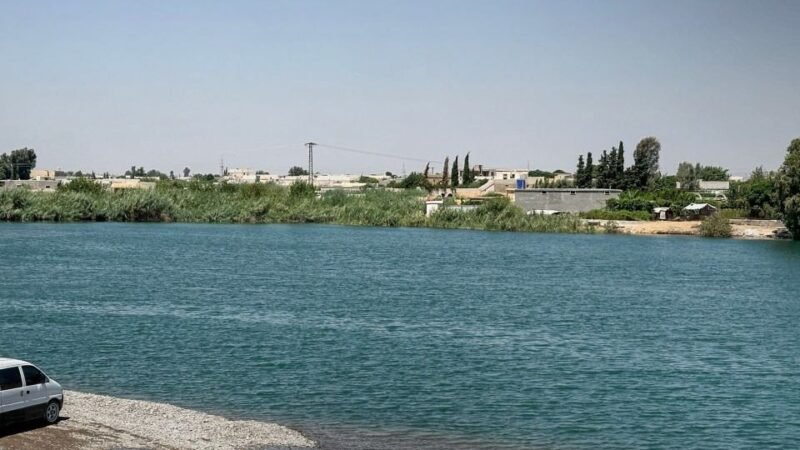עלייה במפלס נהר הפרת בעיר א-רקה בעקבות הגדלת זרימת המים מטורקיה