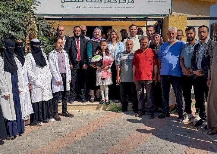 המרכז הרפואי "כפר חלב" באזור הכפרי המערבי של חלב חזר לפעילות לאחר שיפוצו