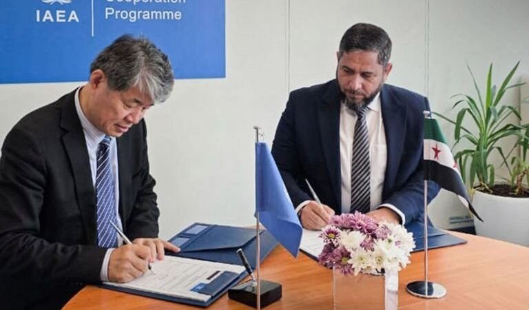 סוריה והסוכנות הבינלאומית לאנרגיה אטומית חתמו על הסכם מסגרת לשיתוף פעולה