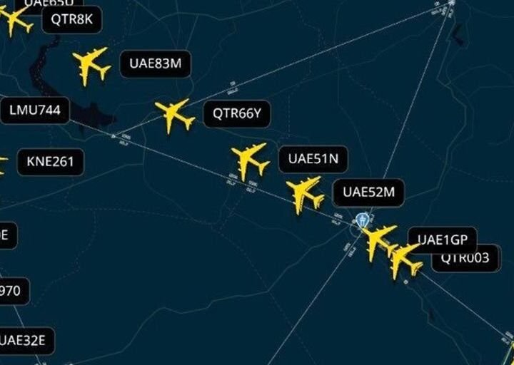 אישור נתיב הטיסה הבינלאומי L602 לחיזוק התעבורה האווירית מעל סוריה