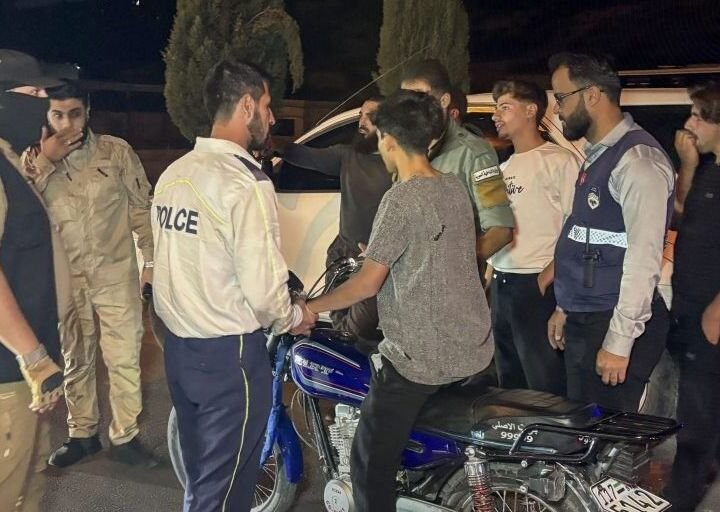 מחוז ריף דמשק: כ-300 אופנועים הוחרמו בעיר א-תל במסגרת מבצע אכיפת תנועה