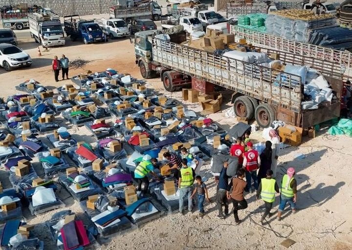 שיירה חדשה של 263 משפחות סוריות שבה לאזורי המקור במסגרת תוכנית החזרה מרצון