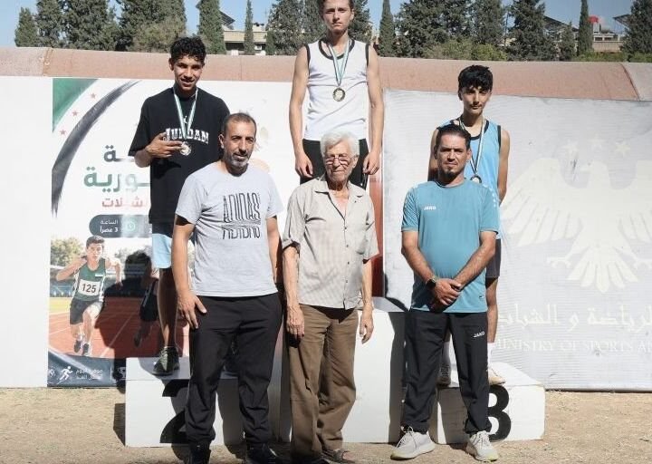 סיום אליפות סוריה באתלטיקה לקטגוריית הילדים