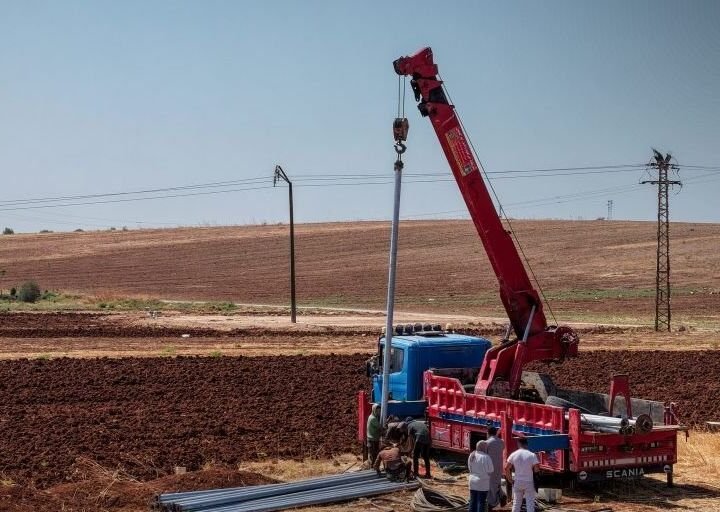 החלו עבודות השיקום של הבאר המערבי בעיר כרנאז שבחמה