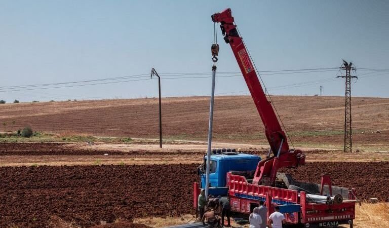 החלו עבודות השיקום של הבאר המערבי בעיר כרנאז שבחמה