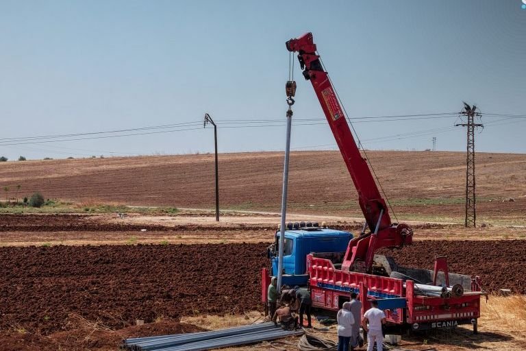 החלו עבודות השיקום של הבאר המערבי בעיר כרנאז שבחמה