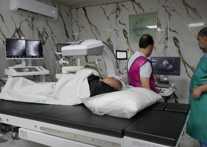 הפעלת מחלקת ריסוק אבנים בבית החולים הלאומי בדרעא