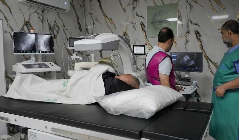 הפעלת מחלקה לריסוק אבנים בבית החולים הלאומי בדרעא