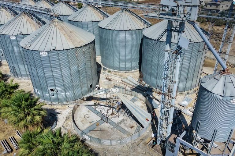 החלו עבודות השיקום בתא השישי בממגורות הדגן בנווא להגדלת כושר האחסון
